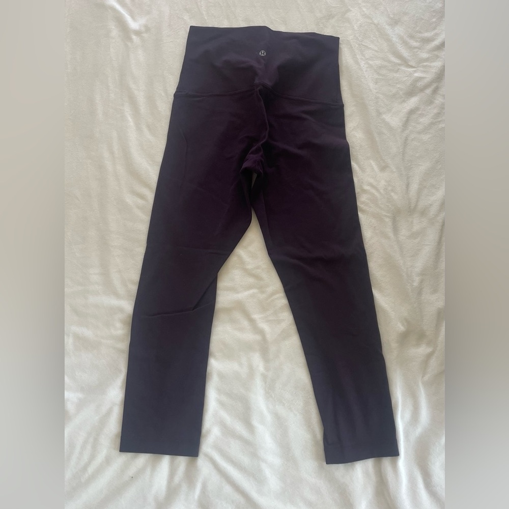 Lululemon Wunder under full on luon crop leggings